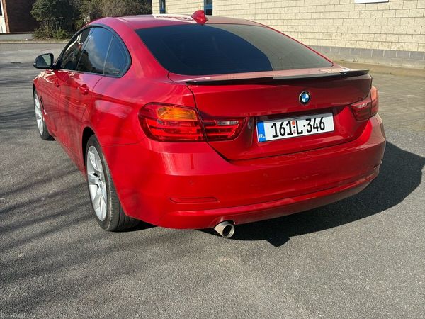 BMW 4-Series Saloon, Diesel, 2016, Red