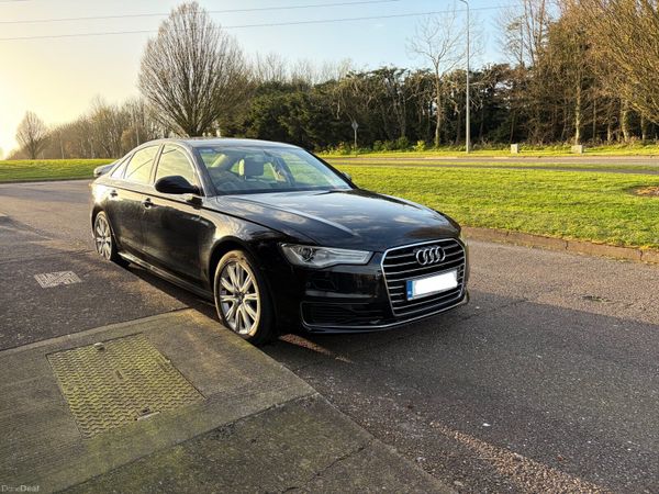 Audi A6 Saloon, Diesel, 2015, Black