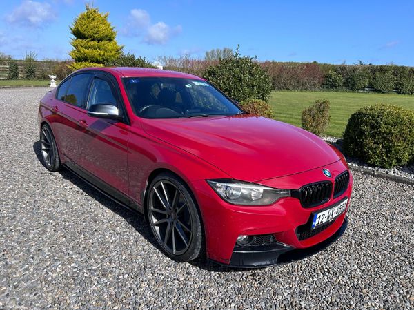 BMW 3-Series Saloon, Diesel, 2012, Red