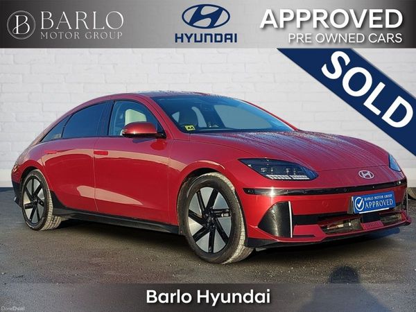 Hyundai IONIQ 6 Saloon, Electric, 2023, Red