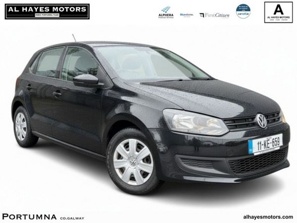 Volkswagen Polo Hatchback, Petrol, 2011, Black