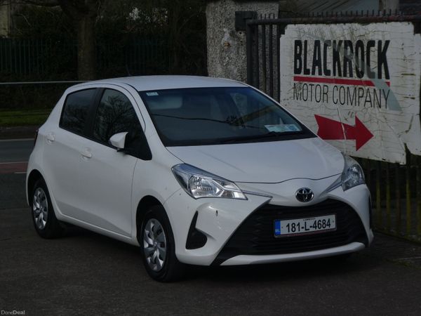 Toyota Vitz Hatchback, Petrol, 2018, White