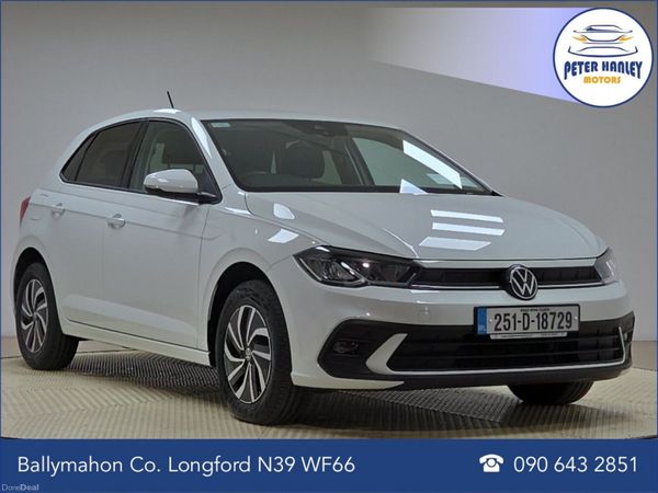 Volkswagen Polo Hatchback, Petrol, 2025, White