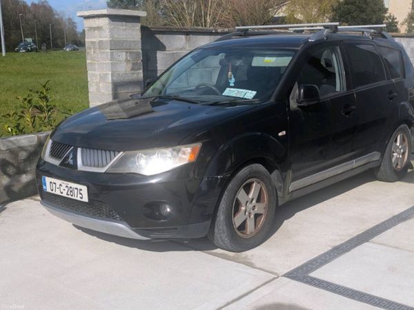 Mitsubishi Outlander SUV, Diesel, 2007, Black
