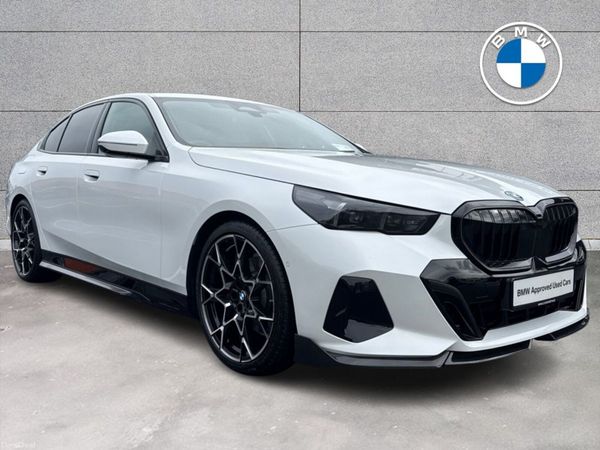 BMW 5-Series Saloon, Petrol Plug-in Hybrid, 2026, White