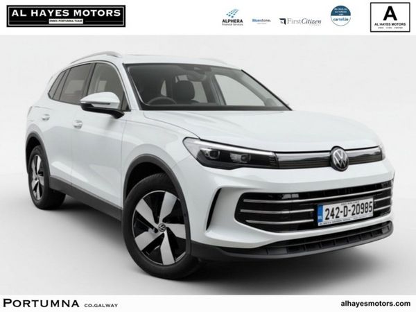 Volkswagen Tiguan SUV, Diesel, 2024, White
