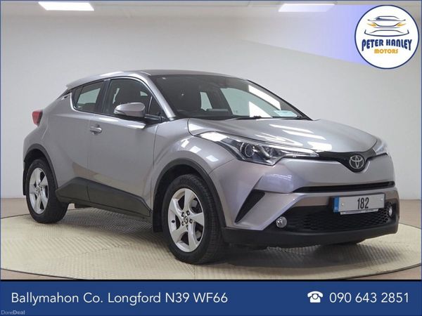 Toyota C-HR SUV, Petrol, 2018, Silver