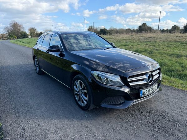 Mercedes-Benz C-Class Estate, Petrol Plug-in Hybrid, 2016, Black