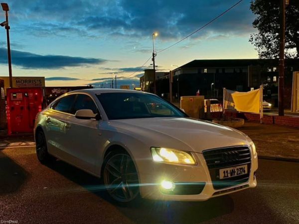 Audi A5 Hatchback, Diesel, 2011, White