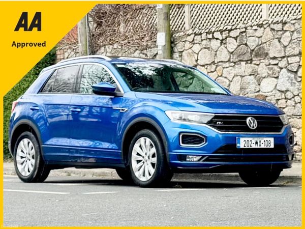 Volkswagen T-Roc SUV, Petrol, 2020, Blue