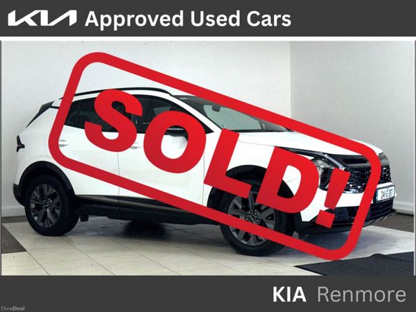 Kia Sportage MPV, Petrol Hybrid, 2024, White