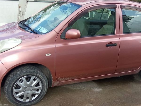 Nissan March Hatchback, Petrol, 2009, Pink