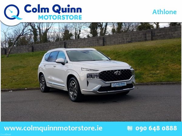 Hyundai Santa Fe SUV, Petrol Plug-in Hybrid, 2021, White