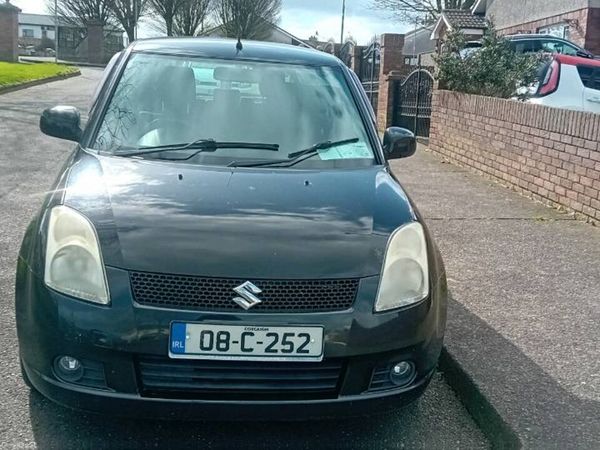 Suzuki Swift Hatchback, Petrol, 2008, Black
