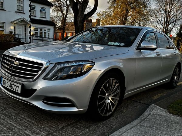 Mercedes-Benz S-Class Saloon, Diesel, 2017, Silver