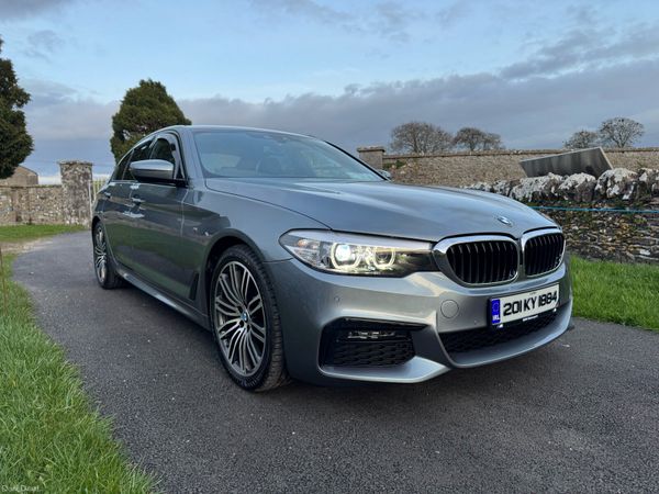 BMW 5-Series Saloon, Diesel, 2020, Blue