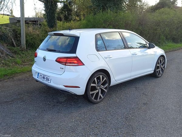 Volkswagen Golf Hatchback, Petrol, 2017, White