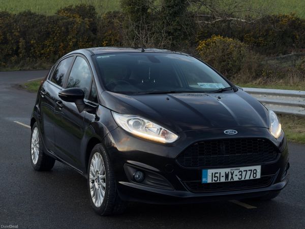 Ford Fiesta Hatchback, Diesel, 2015, Black