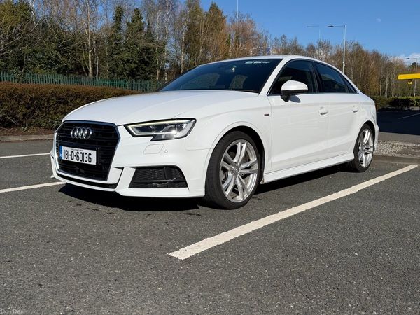 Audi A3 Saloon, Petrol, 2018, White