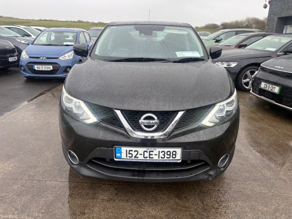 Nissan Qashqai Hatchback, Diesel, 2015, Black