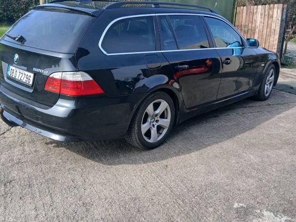 BMW 5-Series Estate, Diesel, 2008, Black