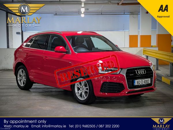 Audi Q3 SUV, Petrol, 2016, Red