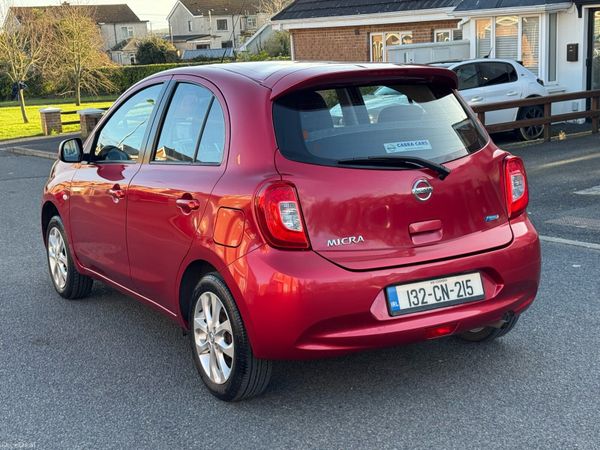 Nissan Micra Hatchback, Petrol, 2013, Red