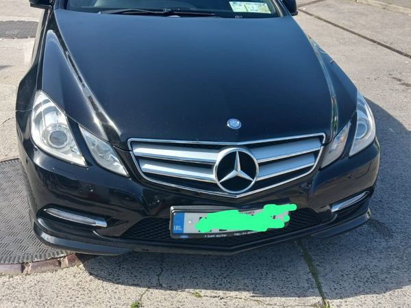 Mercedes-Benz E-Class Convertible, Diesel, 2012, Black