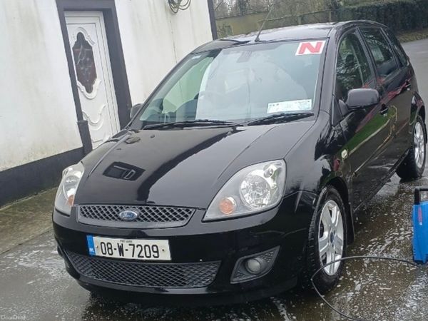 Ford Fiesta Hatchback, Diesel, 2008, Black