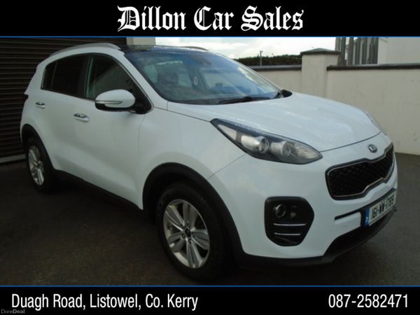 Kia Sportage MPV, Diesel, 2016, White