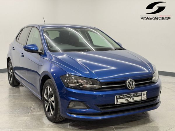 Volkswagen Polo Hatchback, Petrol, 2018, Blue