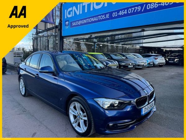 BMW 3-Series Saloon, Petrol Plug-in Hybrid, 2017, Blue
