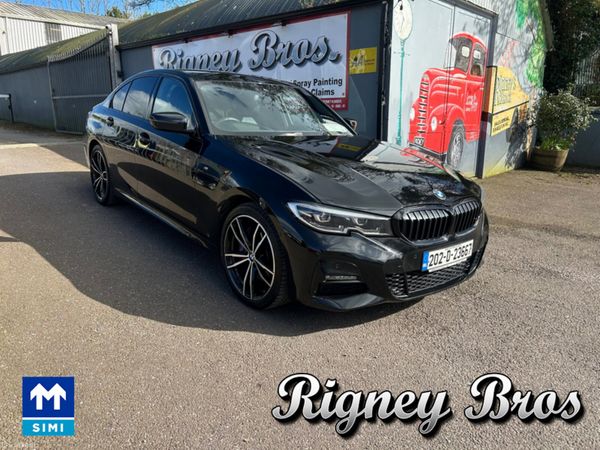 BMW 3-Series Saloon, Petrol Plug-in Hybrid, 2020, Black