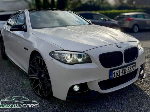 BMW 5-Series Saloon, Diesel, 2016, White