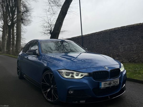 BMW 3-Series Saloon, Diesel, 2017, Blue