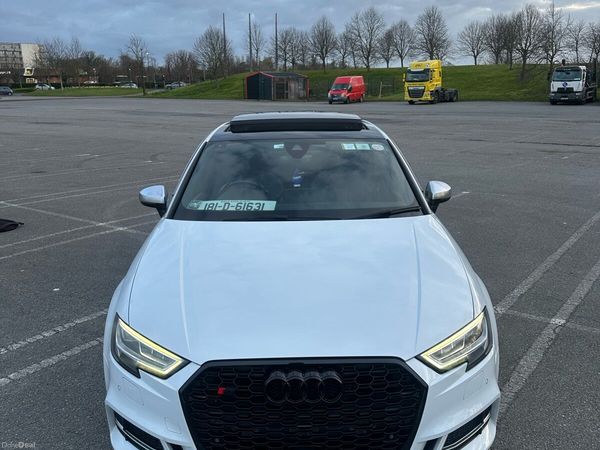 Audi S3 Saloon, Petrol, 2018, White