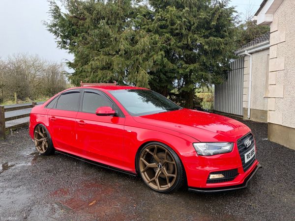 Audi A4 Saloon, Diesel, 2014, Red