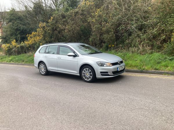 Volkswagen Golf Estate, Diesel, 2015, Silver