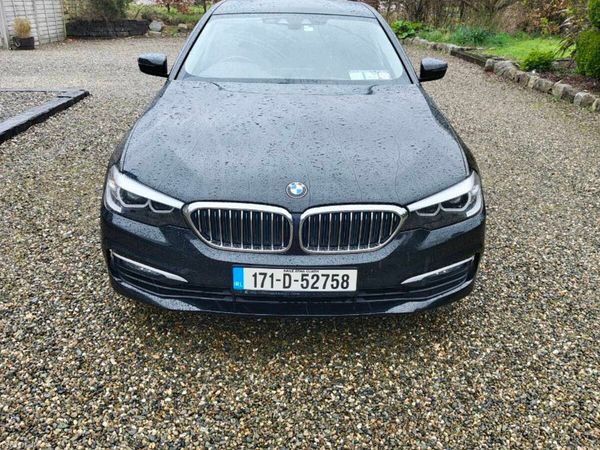 BMW 5-Series Saloon, Petrol Plug-in Hybrid, 2017, Black