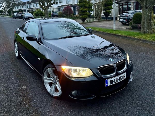 BMW 3-Series Coupe, Diesel, 2010, Black
