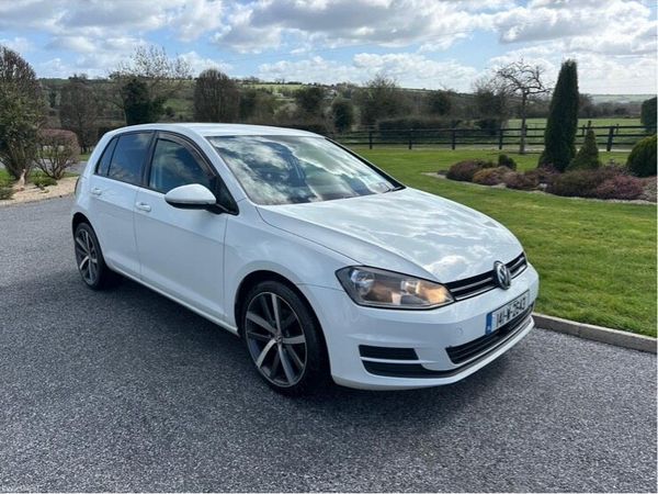 Volkswagen Golf Hatchback, Diesel, 2014, White