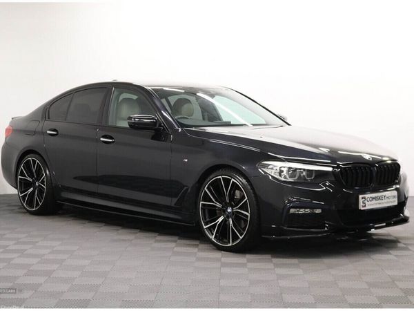 BMW 5-Series Saloon, Diesel, 2018, Black