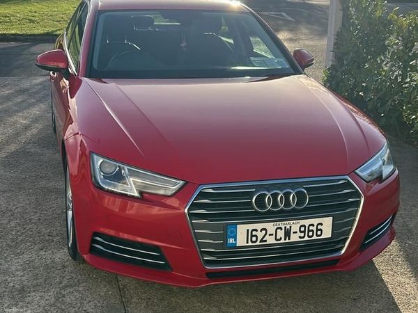 Audi A4 Saloon, Diesel, 2016, Red