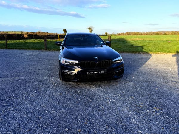 BMW 5-Series Saloon, Petrol Plug-in Hybrid, 2017, Black