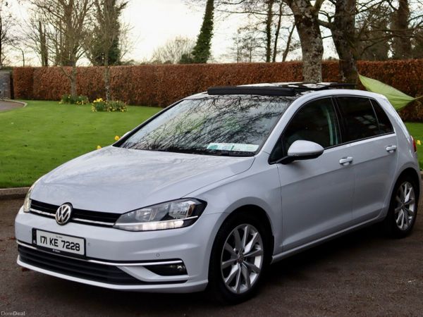 Volkswagen Golf Hatchback, Diesel, 2017, Silver