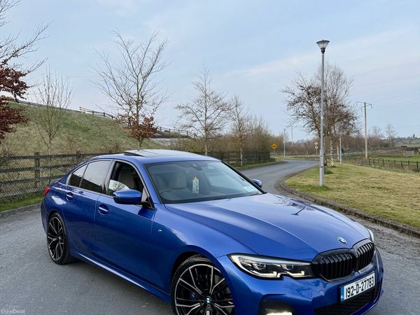 BMW 3-Series Saloon, Diesel, 2019, Blue