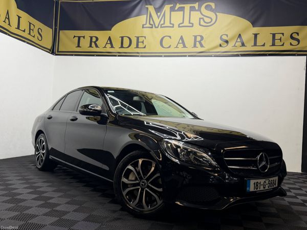 Mercedes-Benz C-Class Saloon, Petrol Plug-in Hybrid, 2018, Black