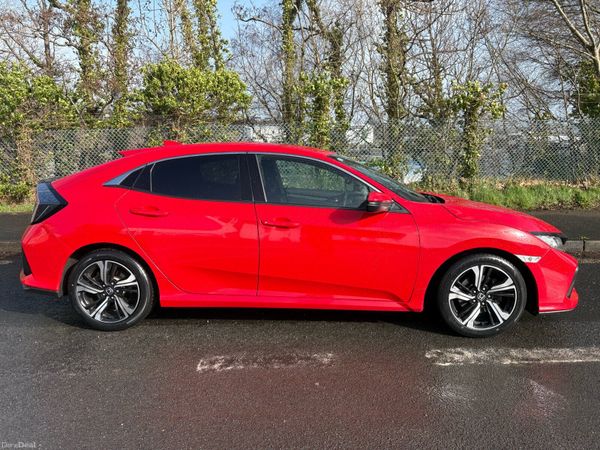 Honda Civic Hatchback, Diesel, 2018, Red
