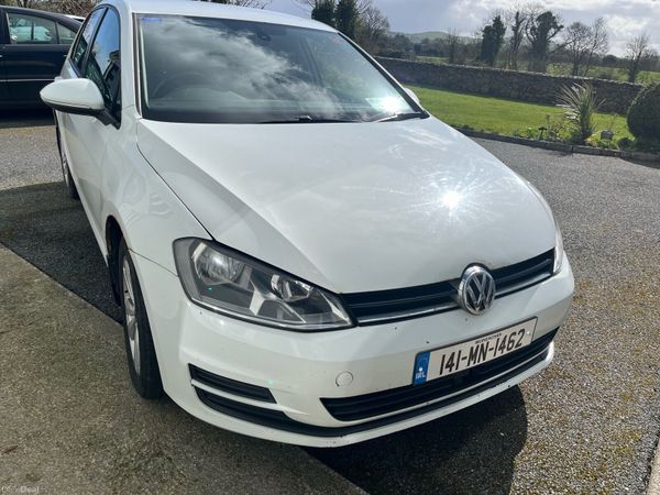 Volkswagen Golf Hatchback, Diesel, 2014, White