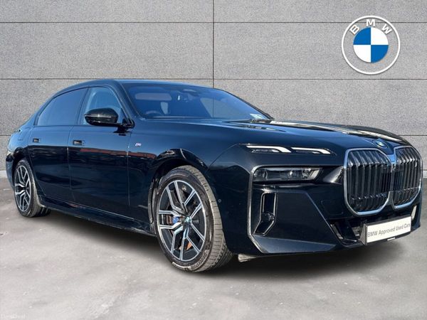BMW i7 Saloon, Electric, 2024, Black